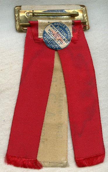 Scarce 1918 Maid Of Honor Badge from 28th UCV United Confederate Veterans Reunion Tulsa, OK