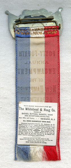 1911 New Hampshire Grand Army of the Republic 44th Encampment Ribbon
