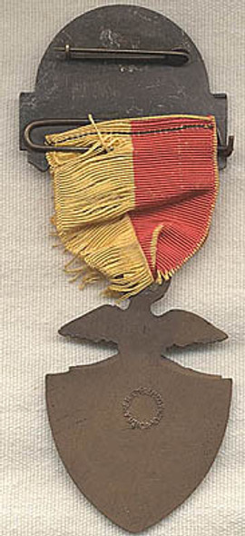 1931 Spanish-American War Veteran's Delegate Badge