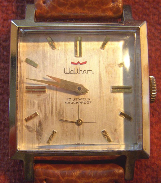 Vintage 1950s 17 Jewel Wristwatch by Waltham Watch Company