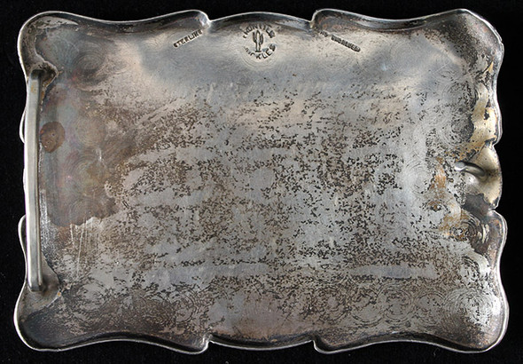 Vintage 1958 Steer Head Trophy Buckle for the Top Hand at a Skidmore, MO Rodeo by Frontier Buckles