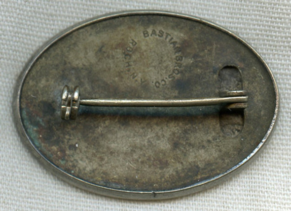 Rare & Beautiful Mid-1920s Curtiss Aeroplane & Motor Co. Worker Badge by Bastian Bros.