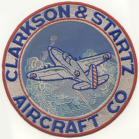 Circa 1930s-Early WWII Clarkson & Startz Aircraft Co. Patch