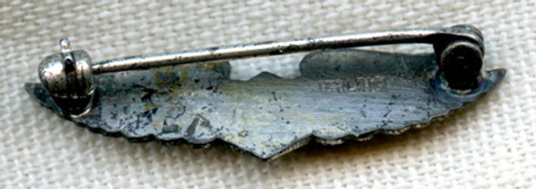 Sterling WWII Bendix Aviation War Worker Merit Award Lapel Wing