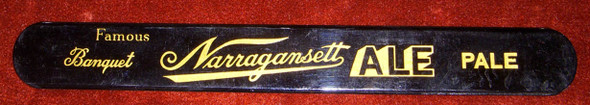 1930s Narragansett Lager Foam Scraper in Catalin Plastic