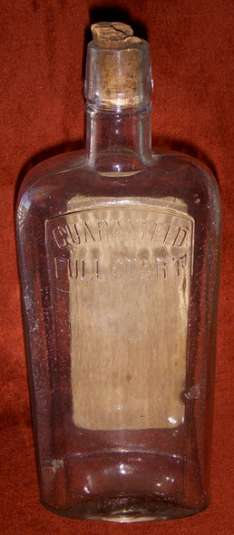 Circa 1906 Portsmouth, New Hampshire Rum Bottle