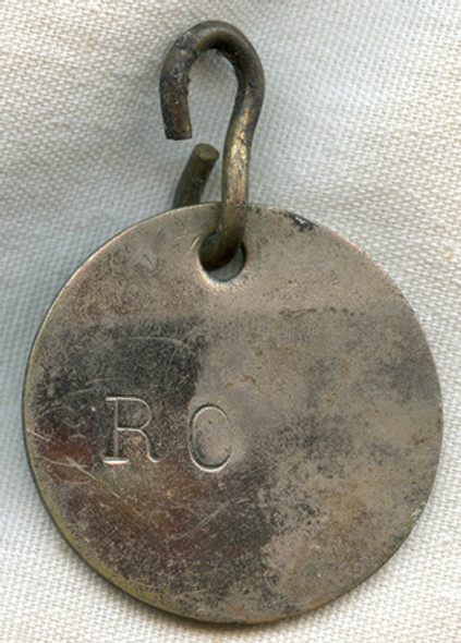 1920s-1930s Alexander Young Hotel Room Key Fob or Tag from Honolulu, Territory of Hawaii