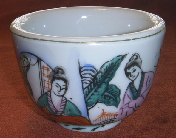 60s-70s Advertising Tea Cup Hawaiian Garden Restaurant in Seabrook, NH