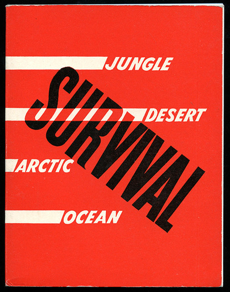 WWII USAAF Jungle/Desert/Arctic/Ocean Survival Book in Remarkable Condition!