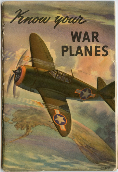 1943 "Know Your War Planes" Coca-Cola Publication US & Foreign Plane Silhouettes