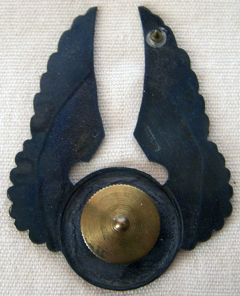 Minty WWII CAP (Civil Air Patrol) Visor Hat Badge in Sterling by Gemsco