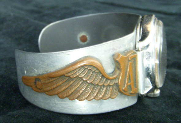 Great WWII Air Transport Command (ATC) Pilot Watch with Custom Band