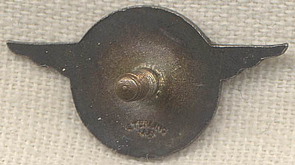 Scarce Pre-CAP Civilian Air Defense Reserve Award Pin in Sterling