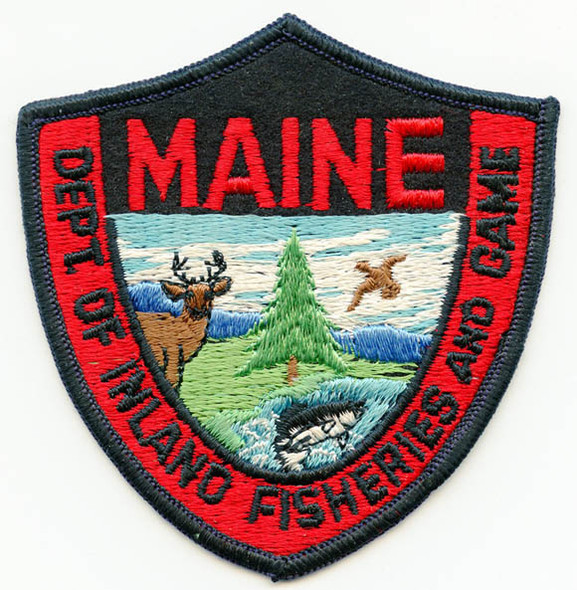 1950s State of Maine Game Warden Patch<p> NO LONGER AVAILABLE