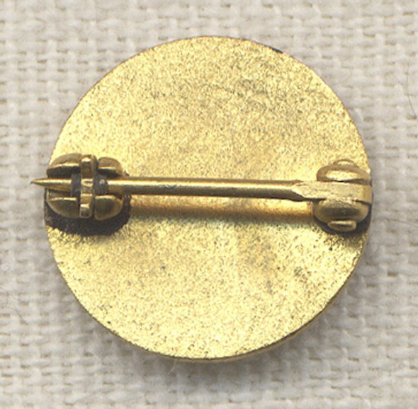 Late WWI US Air Service (USAS) Enameled Lapel Cockade