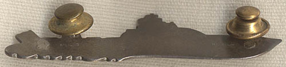 Unique Modified AAF Crash Boat Badge Buffed & Engraved "Anti-Submarine" by Balfour