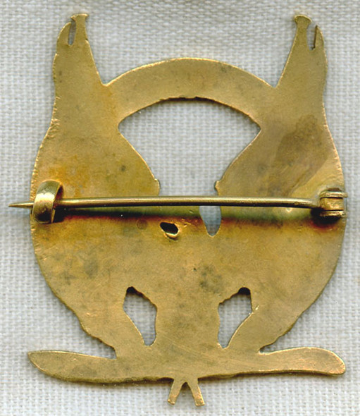 Rare & Magnificent WWI Lafayette Flying Corps Member Badge Made in France