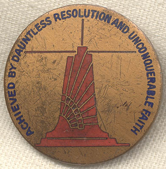 WWII Civil ATC Collar Insignia of Basil Dixwell