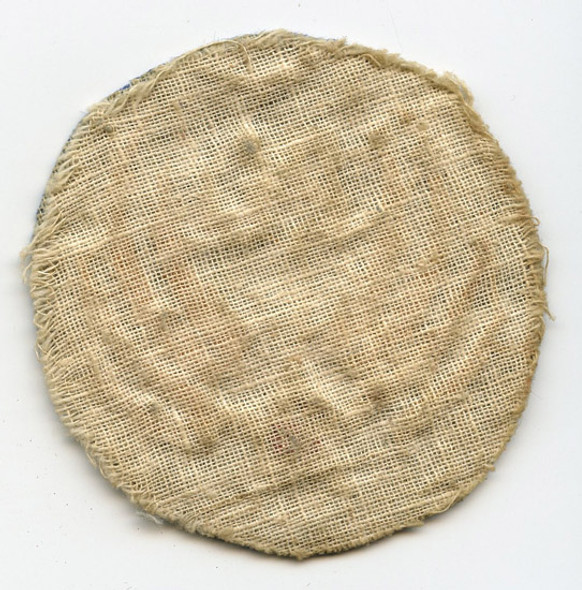 Beautiful WWII Hand-Embroidered USAAF 20th AF Shoulder Patch Owned by 20th AF Vet E. Hoffsis