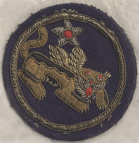 Beautiful Circa 1942 CBI Made China Air Task Force (14th United States Air Force) Shoulder
