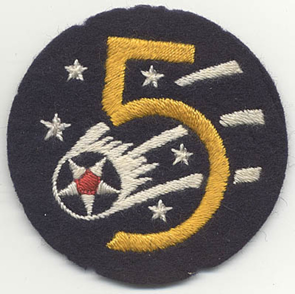 WWII USAAF 5th Air Force Australian-Made Patch