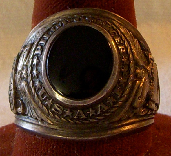 Gorgeous WWII USAAF Sterling Pilot Officer Ring <p> NO LONGER AVAILABLE