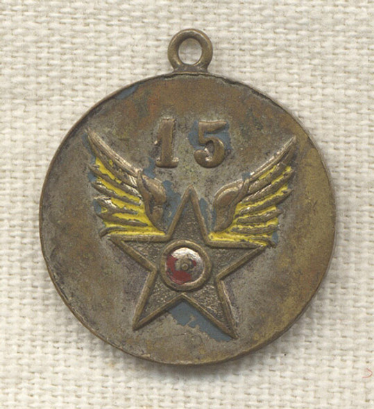 15th Air Force A-2 "Good Luck" Chain from Capri Accoutrement to Bells