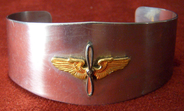 WWII US Army Air Forces Bracelet in Stainless Steel