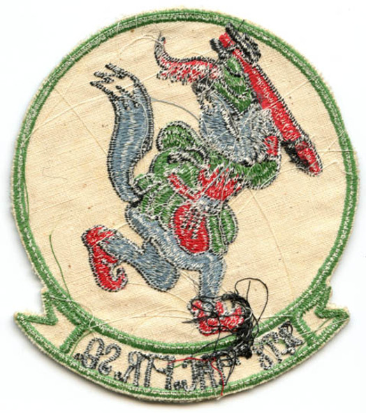 Late 1960s USAF 478th Tactical Fighter Squadron Jacket Patch Japanese-Made