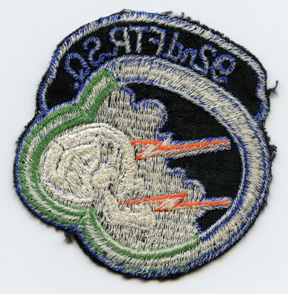 Early 1970s USAF 92nd Tactical Fighter Squadron Jacket Patch German-Made NATO