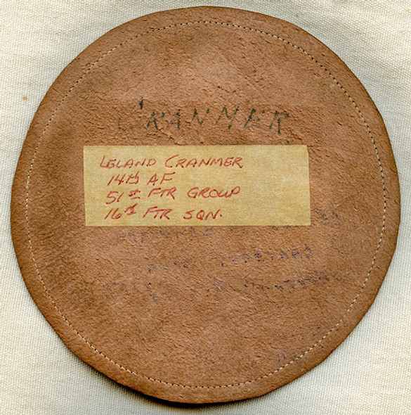 Chinese-Made WWII USAAF 16th F.S,51st F.G,14th AF Jacket Patch of Colonel Leland Cranmer