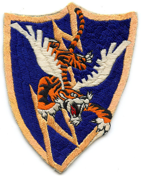 Stunning WWII USAAF 23rd Fighter Group, 14th AF Chinese-Made, Hand-Embroidered Jacket Patch