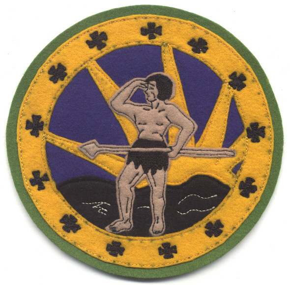 US 1st Bomb Squadron, 9th Bomb Group, 6th Air Force, 20th Air Force Jacket Patch