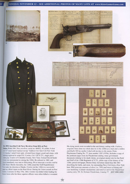 November 12-13, 2003 Cowan's Historic Americana Auctions "Americana" Preview Catalog