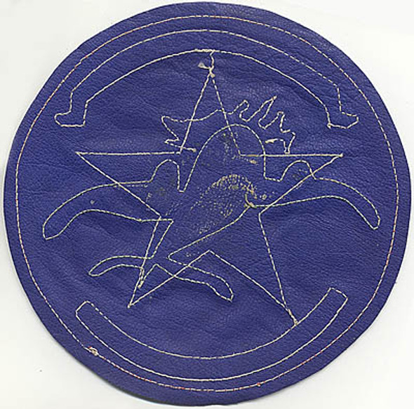 Rare 9th Combat Cargo Sq, 3rd Combat Cargo Group Chinese Made Multi-Piece Leather Jacket Pat