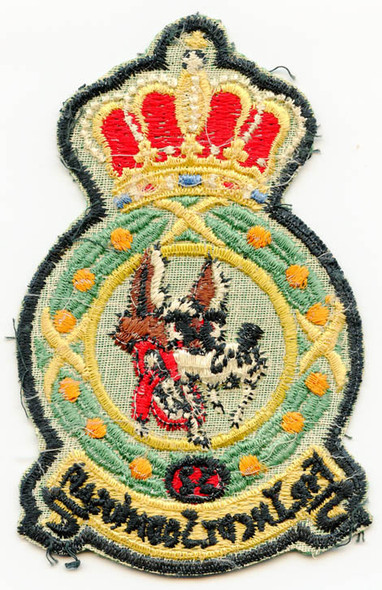 Ca. 1959 USAF 32nd Fighter Interceptor Squadron (FIS) US-Made Jacket Patch