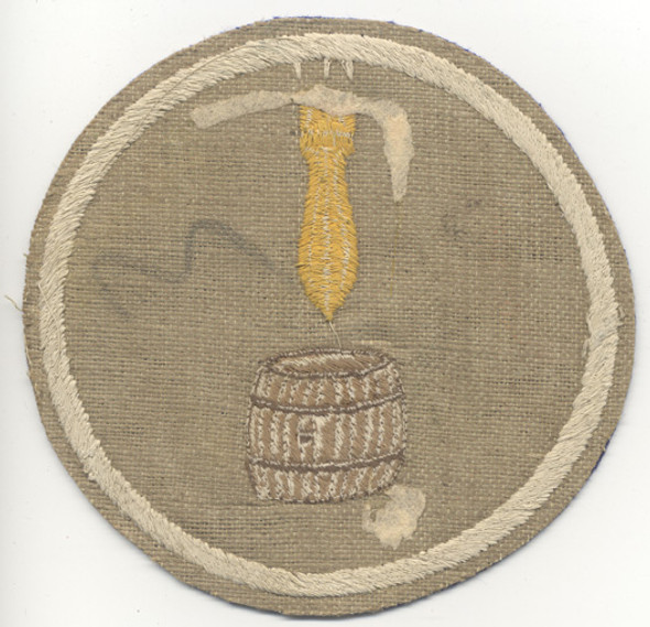 Minty English-Made US 338th Bomb Squadron, 96th Bomb Group, 8th Air Force Jacket Patch