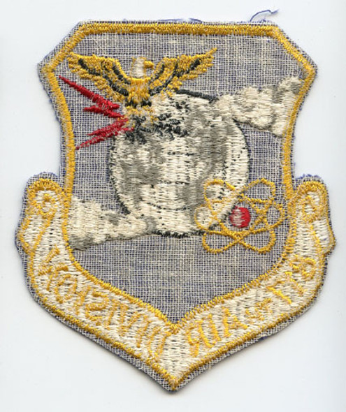 Late 1960s USAF 817th Air Division Jacket Patch on Twill NO LONGER AVAILABLE