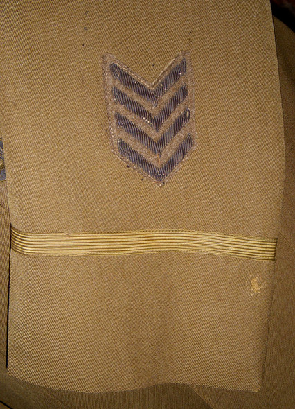 Named WWI US Air Service Pilot Tunic French-Made with Bullion Wing & 3rd Corps Patch