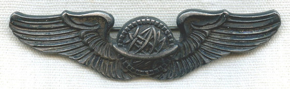 Nice WWII USAAF Navigator Wing in Sterling by Meyer