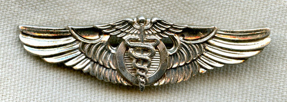 WWII USAAF Type II Flight Surgeon Wing Shirt-Size in Sterling - Excellent Condition