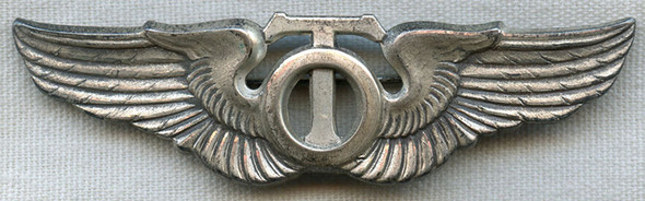 Beautiful WWII USAAF Technical Observer Wing in Sterling by Meyer