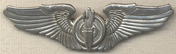 Beautiful WWII USAAF Bombardier Wing in Sterling by Gemsco