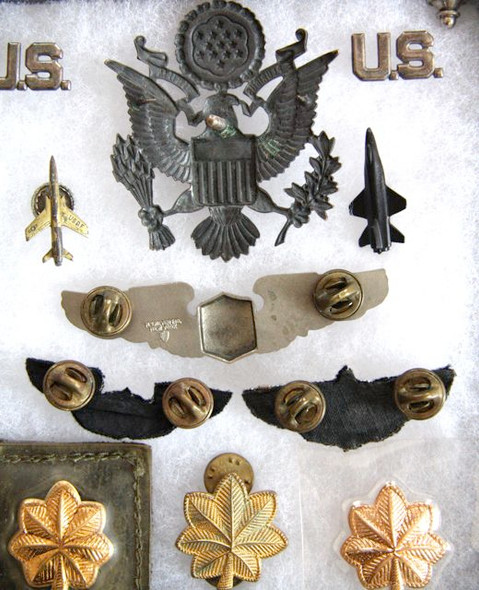 Interesting Korean War USAF Jet Fighter Pilot Insignia Grouping