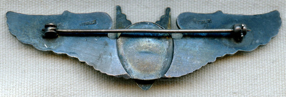 Rare WWII USAAF Air Gunner Wing by Beverlycraft