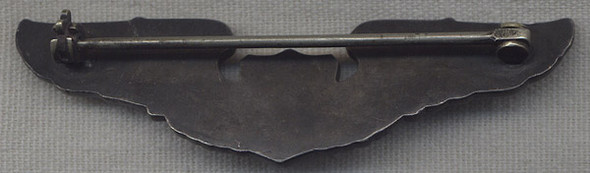 1919 - 1920 United States Air Service Pilot Wing Unmarked Silver