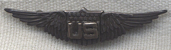 WWI United States Air Service Pilot Overseas Lapel Wing by Robbins NO LONGER AVAILABLE