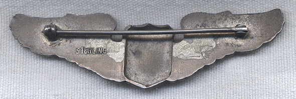 WWII Sterling Army Air Force Pilot Wing by Meyer