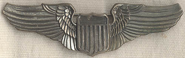 Great Mid-1930s US Air Corps Pilot Wing by Amcraft