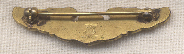 WWII US Army Air Corps (AAC) Instructor Cap Wing by Amico